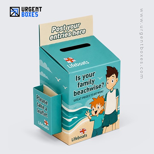 custom donation ballot boxes