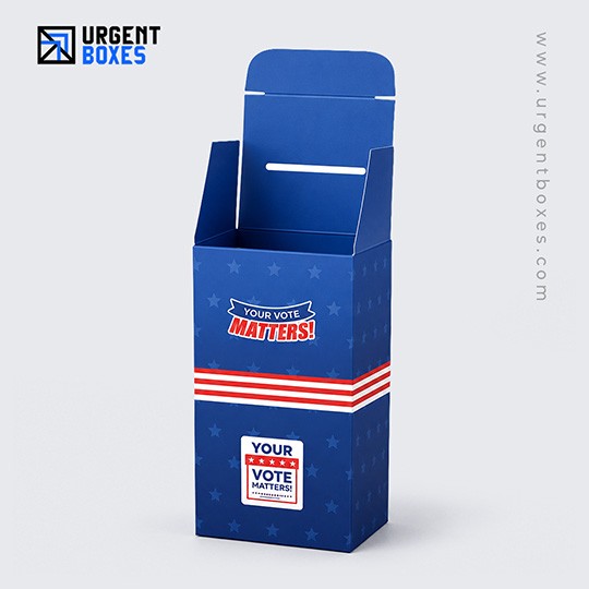 printed ballot boxes with logo