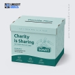 charity collection packaging boxes