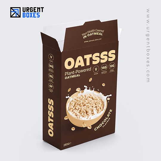 Printed Oats Boxes