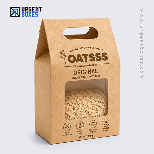 Kraft Paper Oatmeal Bags