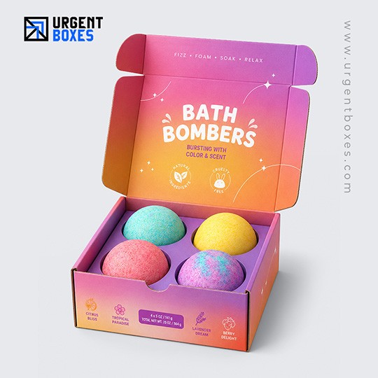 bath bomb subscription packaging