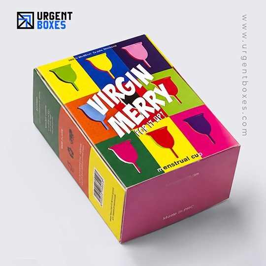 Printed Menstrual Cup Boxes