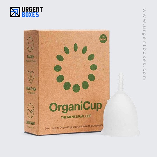 Kraft Menstrual Cup Boxes