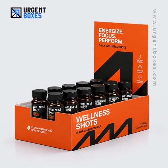 Custom Printed Bottle Display Boxes