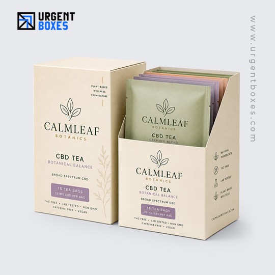 CBD Tea Display Boxes