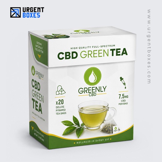 Cardboard CBD Tea Boxes