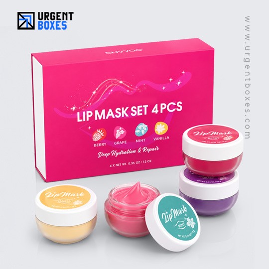 branded lip mask packaging
