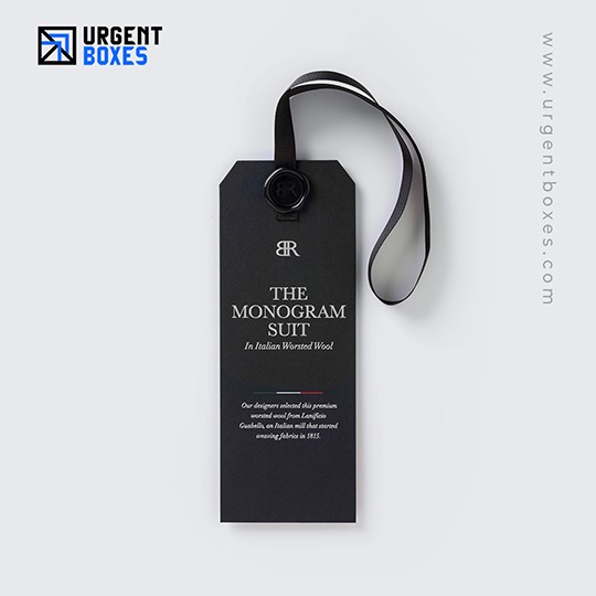 matte finish luxury hang tags