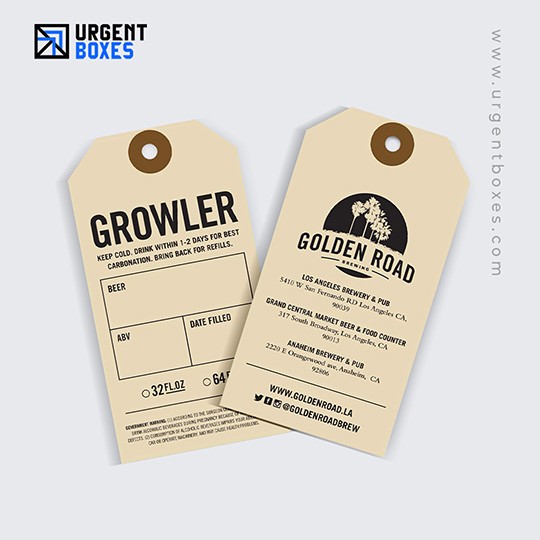 kraft swing tags