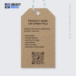 recycled paper hang tags