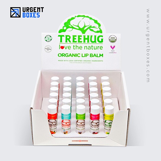 custom lip balm POP display boxes