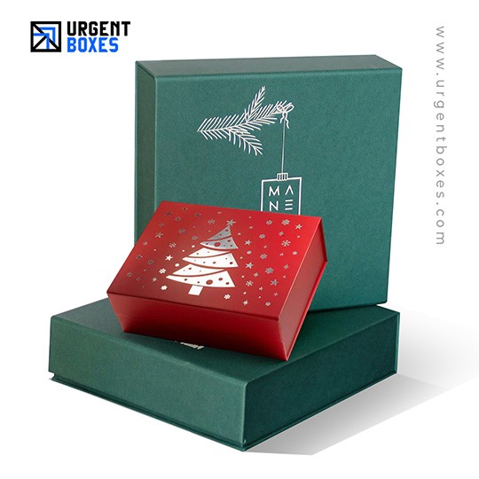 custom rigid Christmas gift boxes