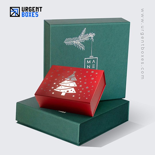 custom rigid Christmas gift boxes
