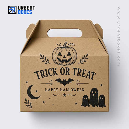kraft halloween gable boxes