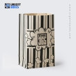 printed white paper bags