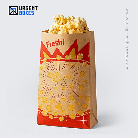 custom popcorn paper bags