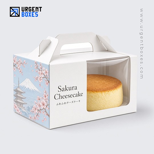 Urgent Boxes japanese cheesecake packaging