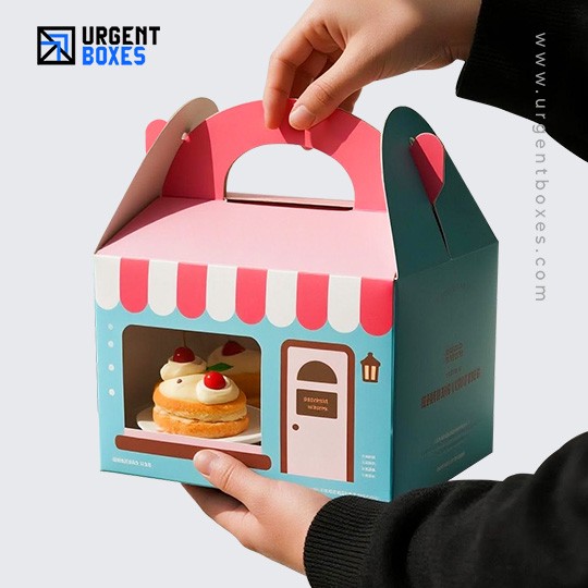 custom printed gable bakery boxes