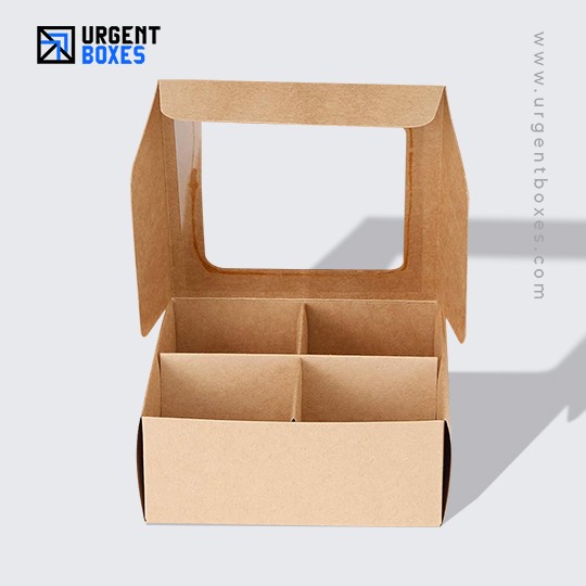 bakery takeout boxes with window