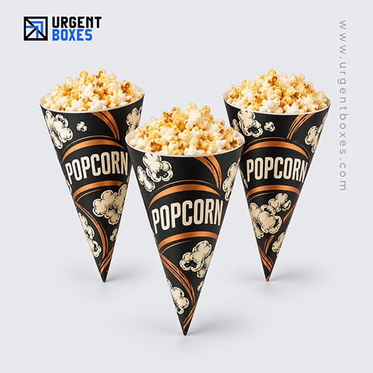 custom size popcorn cones