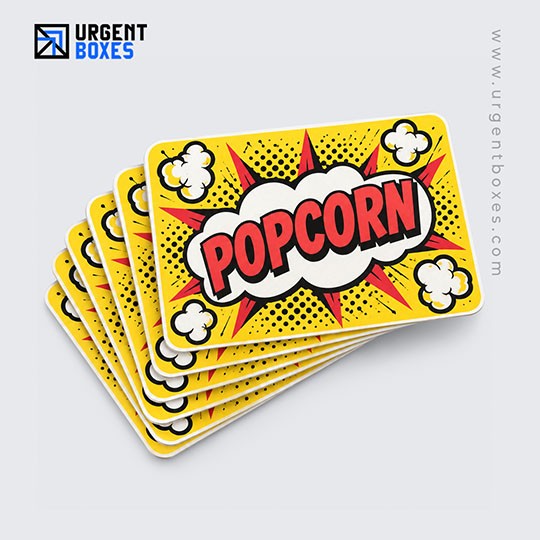 movie theater popcorn labels