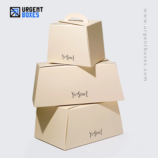 cardboard cake boxes with handles