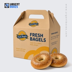 Brown Bagel Box Gable Style
