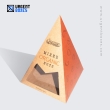 custom die-cut pyramid favor boxes