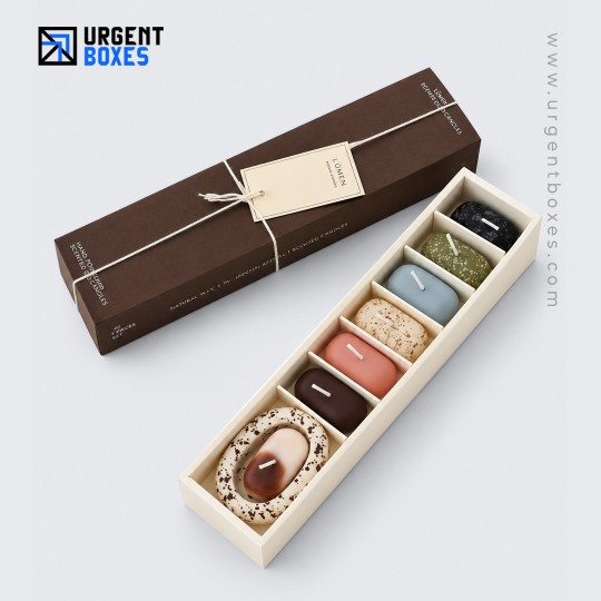 two piece candle gift boxes
