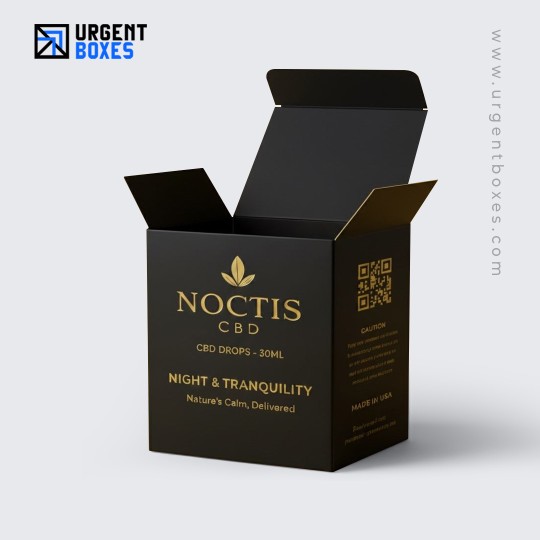 textured luxury CBD packaging