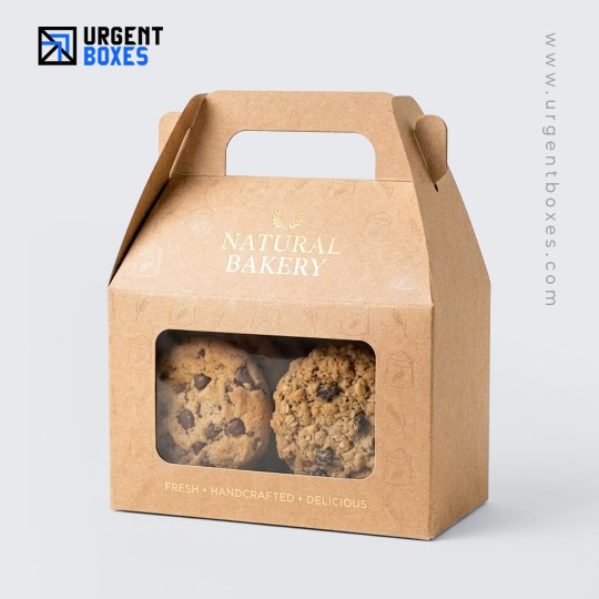 kraft gable food boxes