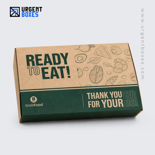 custom printed kraft food boxes